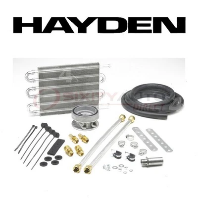 Hayden Engine Oil Cooler for 1968-1985 Chevrolet Impala 4.4L 5.0L 5.7L V8 - gd - Image 1 of 4