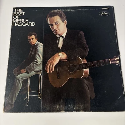 Merle Haggard - The Best Of Merle Haggard   LP - Capitol SKAO-2951 *Tested - Image 1 of 4