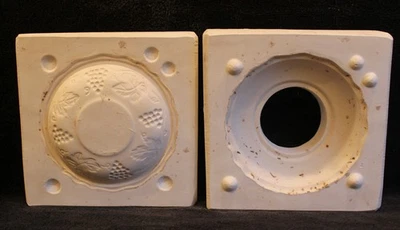 Molde de fundición deslizante platillo de plato diseño decorativo Spectrum vintage 159 Foto 1 de 4