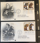 collection Of First Day Covers All 33 -33 Cents Carousel Horses Xmas M-84