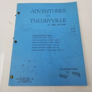 Adventures in Theoryville Elementary Music Teacher Guide 1968 Jo Ann Butler - Picture 1 of 8