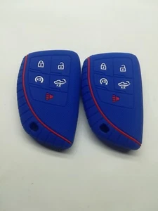 2*Cubierta de llave para 2022 2023 2024 GMC SIERRA 1500 2500 3500 CHEVY SILVERADO 1500 - Imagen 1 de 5