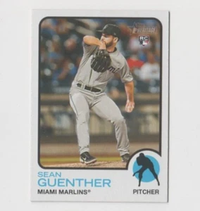 (10) Sean Guenther 2022 TOPPS HERITAGE HIGH NUMBER ROOKIE LOT #622 MARLINS - Picture 1 of 1