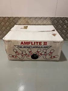 Amflite II Qubica AMF Bowling Pins Standard Glow Full Set Of 10 Brand New In Box - Picture 1 of 7