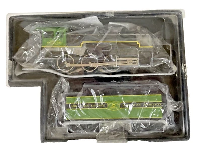 MTH O Gauge John Deere 1936 Railway System Steam Locomotive & Tender New - Image 1 of 4