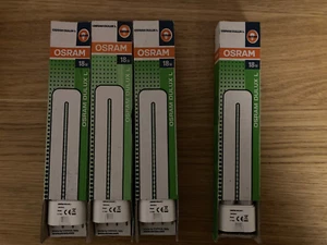 Osram Dulux L 18W / 840 2G11 Lumilux Cool White 4 Pin Compact Fluorescent - Picture 1 of 6