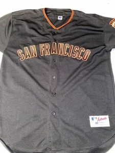 Russell Athletic San Francisco Giants Barry Bonds Jersey Sz 52 - Picture 1 of 9