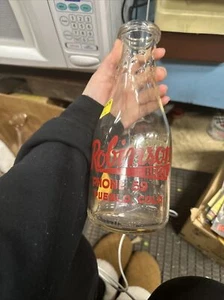 Rare Robison Bros. Dairy Bottle/ Pueblo,Colo. - Picture 1 of 23