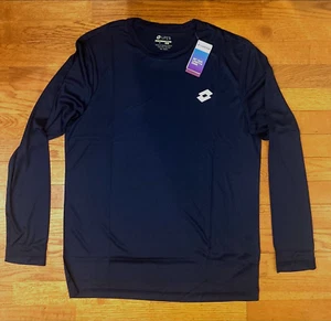 Lotto MSP Long Sleeve Navy Tee - Picture 1 of 1