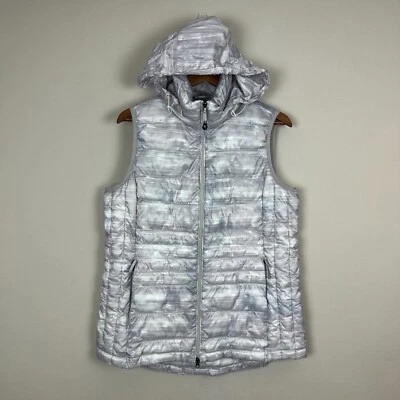 Жилет женский Gerry пуховик большой серый на молнии легкий открытый безбилетный капюшон L - Изображение 1 из 4