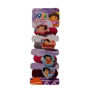 New! Nickelodeon Dora the Explorer Hair Scrunchies - Picture 1 of 1