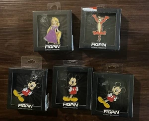 Figpin Lot Of 3 Mickey Mouse M79 ,  & 2 Others M82 & M70. New ! Free Shipping - Picture 1 of 2