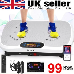 Power Vibration Plate Vibrating Machine Platform Exercise Body Shaker Massager - Picture 1 of 8