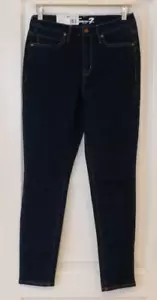 Seven7 Tummyless Skinny Jean Blue ARGON Women's Sz 6 NWT - Picture 1 of 2
