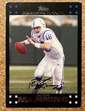2007 Topps Peyton Manning #21 Indianapolis Colts Poor Condition