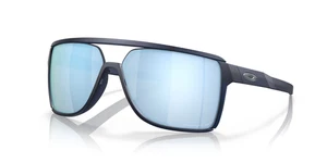 NEW Oakley CASTEL Sunglasses OO9147-0663 Matte Blue W/ PRIZM Deep H2O POLARIZED - Picture 1 of 8