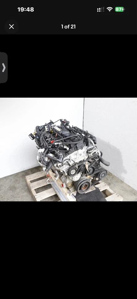 2016-2019 BMW X1 X2 2.0 B46 AWD Engine Motor Complete W/ Turbo OEM 76K - Image 1 of 1