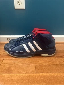 Adidas SM Pro Modell 2G Team USA Olympia Basketballschuhe blau JH9104 Größe 14 US - Bild 1 von 8