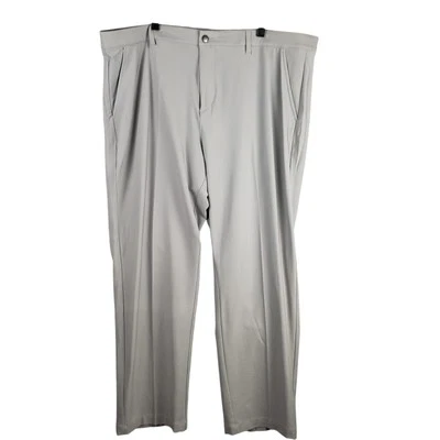 Adidas Men's Size 42x30 Athletic Golf Pants Light Gray Quick Dry Performance  - Image 1 of 4