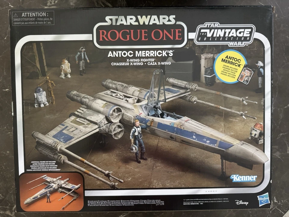Colección Star Wars Vintage Antoc Merrick's X-Wing Fighter Rogue One Foto 1 de 1