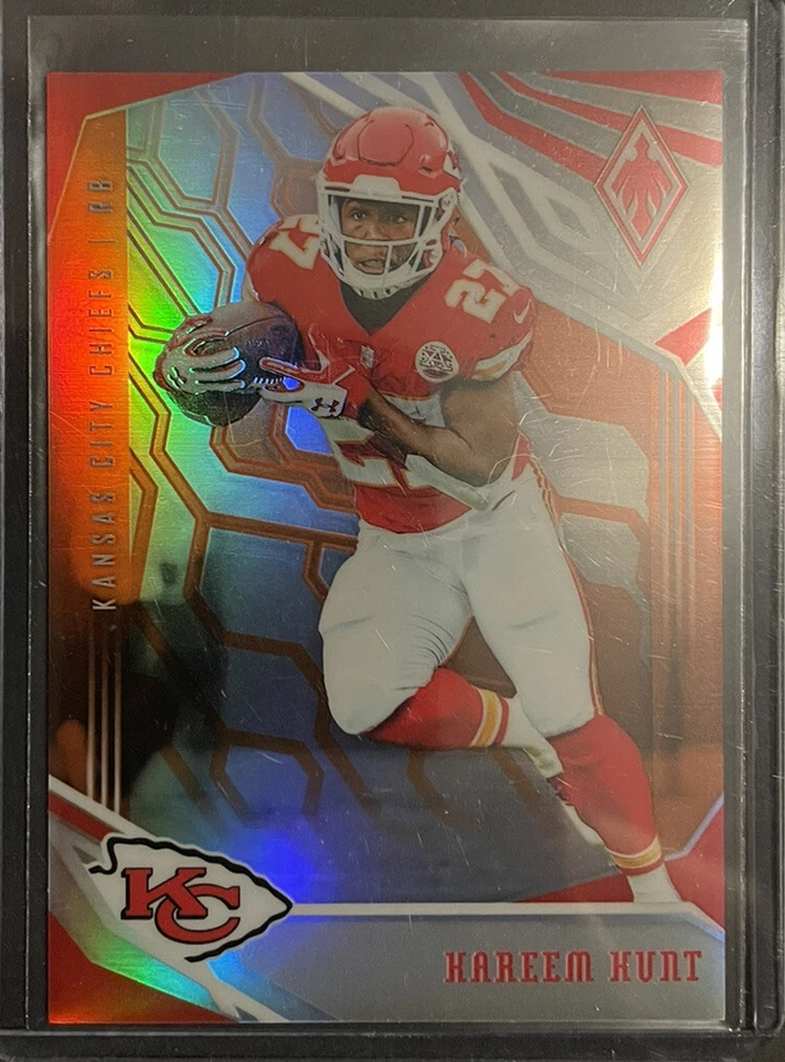KAREEM HUNT 2018 PANINI PHOENIX SP #’d 5/99 CHIEFS - Image 1 of 1