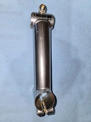 Vintage 90s Trek System 2 Threadless Chromoly MTB Stem 115 1 1/8 5 Degree 25.4  - Image 1 of 4