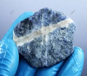 278.65 Carat NATURAL Earth Mined Raw Blue Sodalite Rough Uncut Loose Gemstone - Picture 1 of 6
