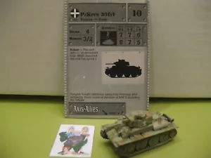 =Axis & Allies Miniatures EASTERN FRONT PzKpfw 38(t) with card 52/60= - Picture 1 of 1