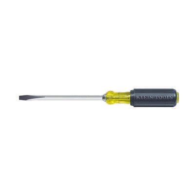 Klein Tools 600-6 5/16 in. Flat Head Screwdriver with 6 in. Square Shank - Image 1 of 4