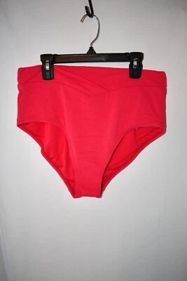 Beach House Letty Crossover Texture Bikini Swim Bottom, Rose Size: 12 #H51581 NW - Image 1 of 3