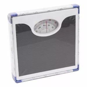 New Doctor Style Mechanical Bathroom Scale, Sturdy, High Accuracy White/Black - Picture 1 of 2