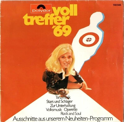 VARIOUS ARTISTS - Volltreffer '69 ; 7" Single 1968 ; D ; Pop , Compilation - Bild 1 von 4
