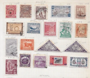 BOLIVIA OLD STAMPS Collection#3 USED VF 🔥 - Picture 1 of 1