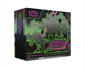 Pokemon Center 2024 FÁBULA CUBIERTA ETB Nuevo Sellado Raro Difícil de Encontrar - Imagen 1 de 6