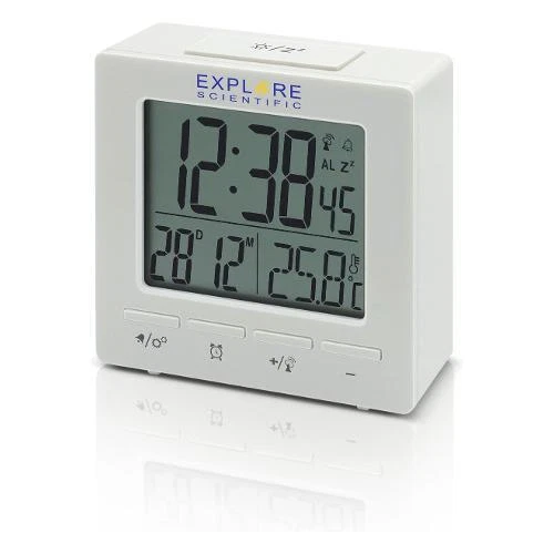 Explore Scientific Sveglia radiocontrollata Mini Nera