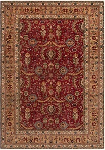 Patina Handgeknüpfter Perserteppich 300x211 cm-Orientt,Carpet,Rug,Rot - Picture 1 of 12