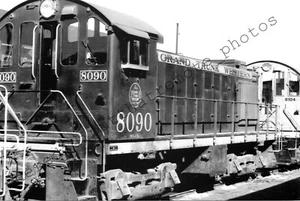 Grand Trunk Western GTW 8090 ALCO S4 Chicago ILL 1966 Foto (EQ) - Bild 1 von 2