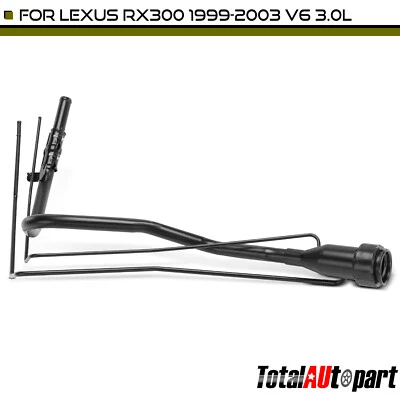 Conjunto de pescoço de enchimento de combustível preto para Lexus RX300 1999 2000 2001 2002 2003 V6 3.0L - Imagem 1 de 4