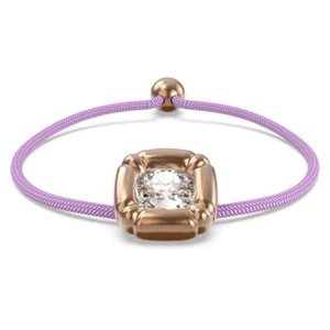 Swarovski Ladies Bracelet Purple Textile Dulcis Crystal 5617983 - Picture 1 of 4