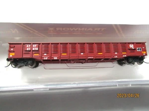 Trainworx Lager # 25225-16 Santa Fe Q gewellte 52 Fuß 6 Zoll Gondel Spur N - Bild 1 von 6