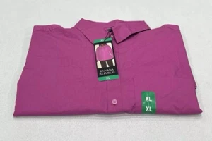 Banana Republic Women’s Collar Button-Up Long Sleeve Shirt, Pink, Size XL. AK - Picture 1 of 3