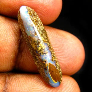 5.47 ct Premium Fancy (25 x 7 mm) Multi Color Australian Koroit Boulder Opal - Picture 1 of 2