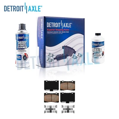 Front Ceramic Brake Pad Kit for 2005 2006 2007 2008 2009 2010 2011 2012 Acura RL - Image 1 of 4