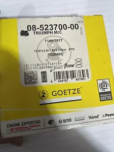 TRIUMPH T140 STD PISTON RING SET R26490 - Picture 1 of 3