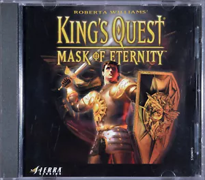 Retro PC Game - King's Quest Mask of Eternity - Disc Game - Foto 1 di 3