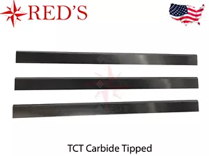 18-1/2 x 11/16 x 1/8 TCT CARBIDE PLANER JOINTER KNIVES BLADES Woodmaster 718 - Picture 1 of 1