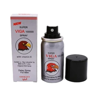 VIGA 100000 Male Time Extension Spray Verlängert das Sexualleben des Paares 45ML - Bild 1 von 6