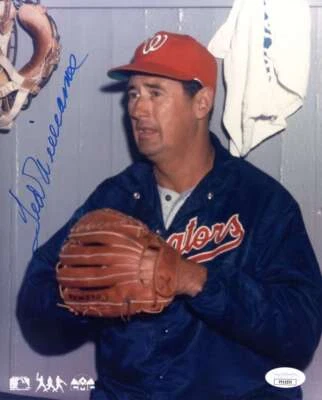 Ted Williams JSA Cert Signed 8x10 Photo Autographed Red Sox - Image 1 of 2