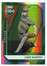 2021 Panini Elite Extra Edition Status Green Luke Murphy Rookie /499 #110