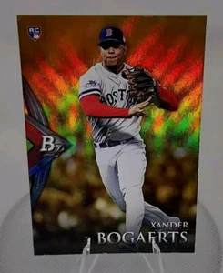 2014 Bowman Platinum Gold Xander Bogaerts Rookie Card #75 - Picture 1 of 2